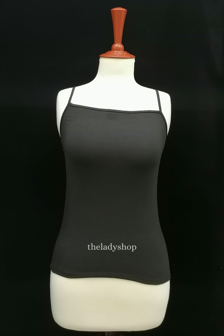 Blended Elastic Strap Dailywear Imported Camisole - Black - Buy Bra ...